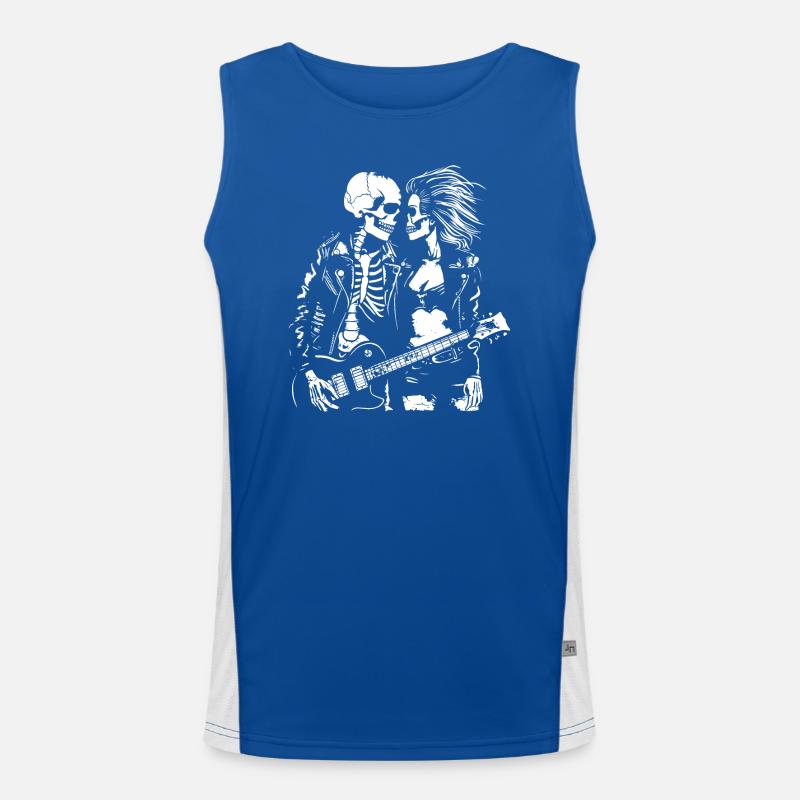 L’amour éternel du rock’n roll Débardeur respirant contrasté Homme 