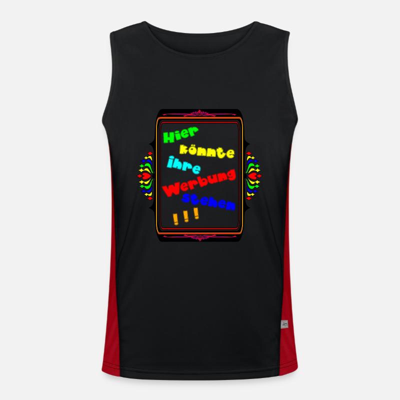 PR-Manager's Tools :) Funktionelles Kontrast-Tank Top für Männer 