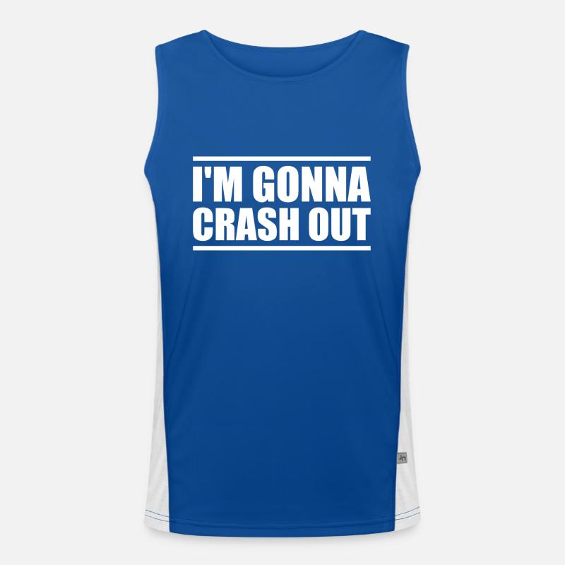 Ich werde ausbrechen Funktionelles Kontrast-Tank Top für Männer 