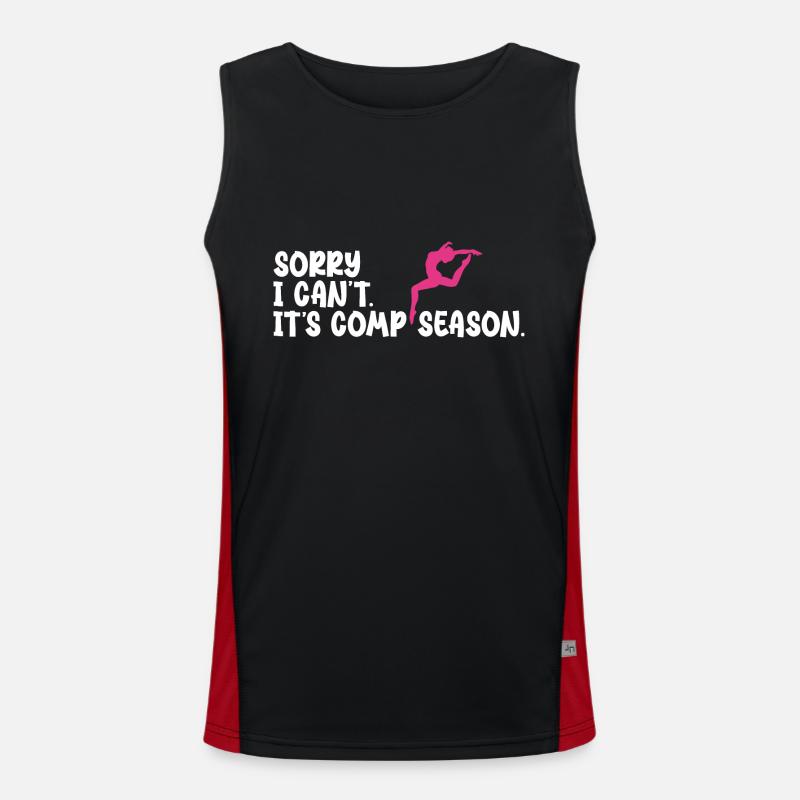 Sorry I Can't Comp Season Dancing Men's Functional Contrast Tank Top 