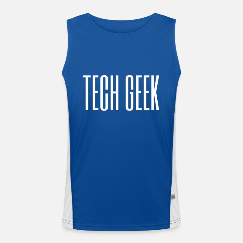 TECH GEEK / NERD Débardeur respirant contrasté Homme 