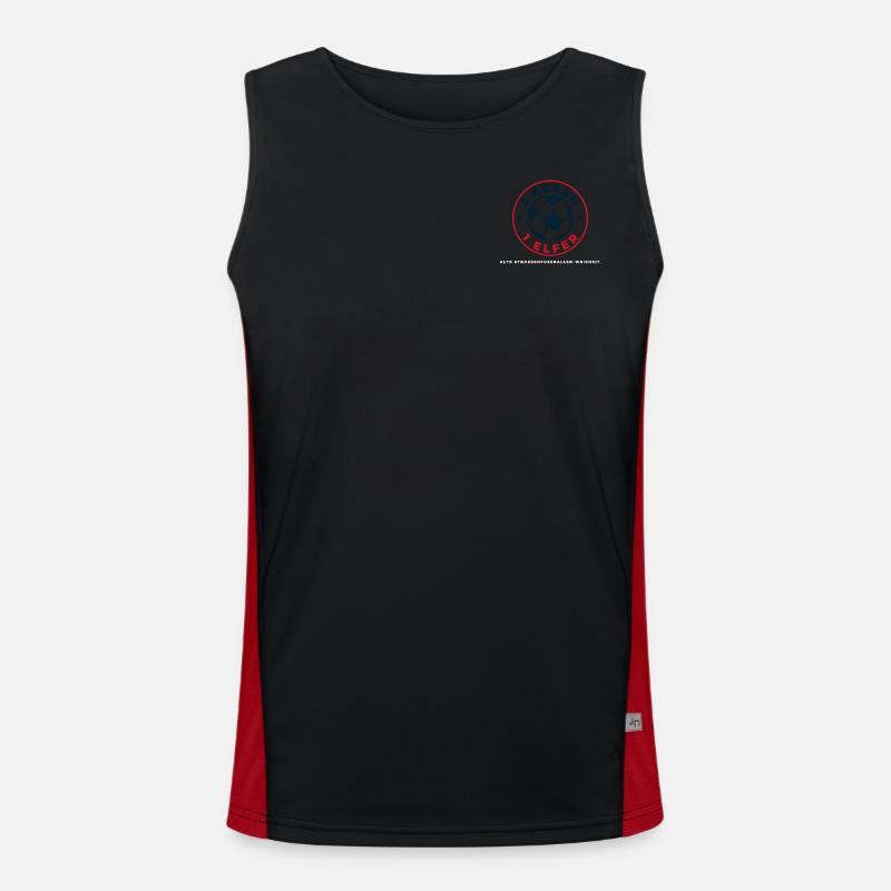 3 ecken 1 elfer Funktionelles Kontrast-Tank Top für Männer 