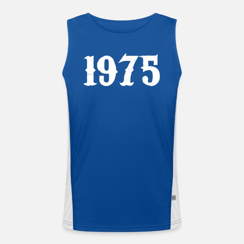 1975 Funktionelles Kontrast-Tank Top für Männer 