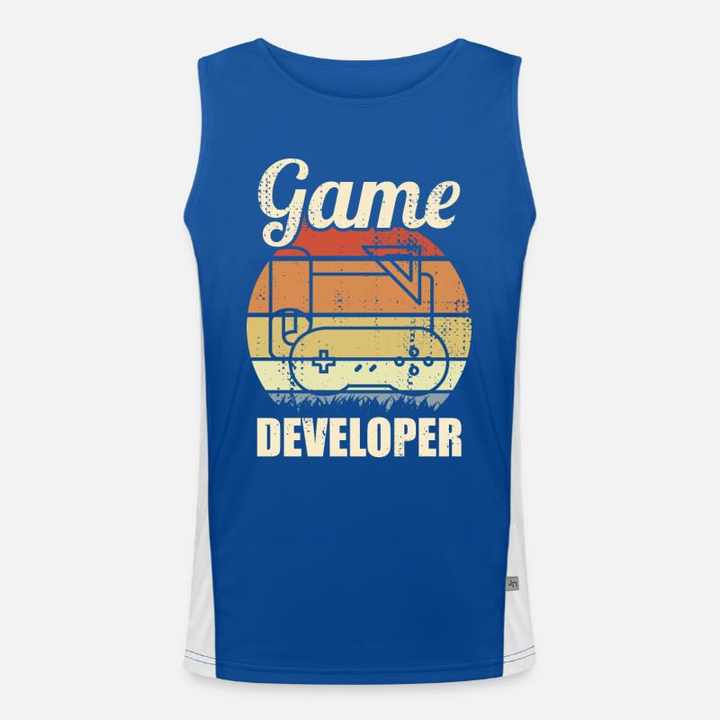 Game Development Men's Functional Contrast Tank Top 