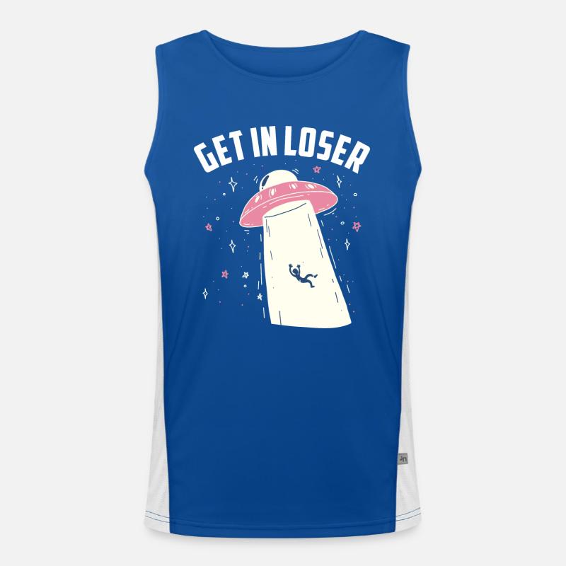 Entrez dans le perdant Débardeur respirant contrasté Homme 