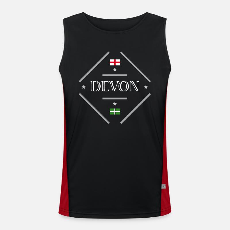 Devon Men's Functional Contrast Tank Top 