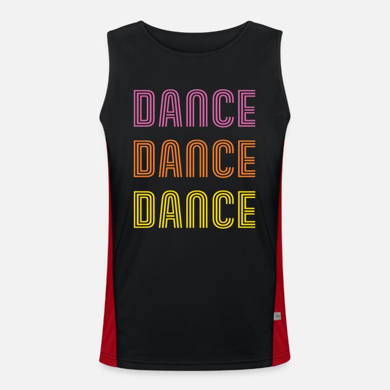 Danser Débardeur respirant contrasté Homme 