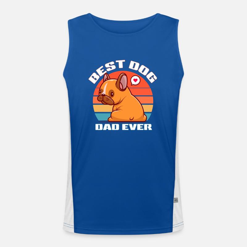 Daddy Dog Men's Functional Contrast Tank Top 