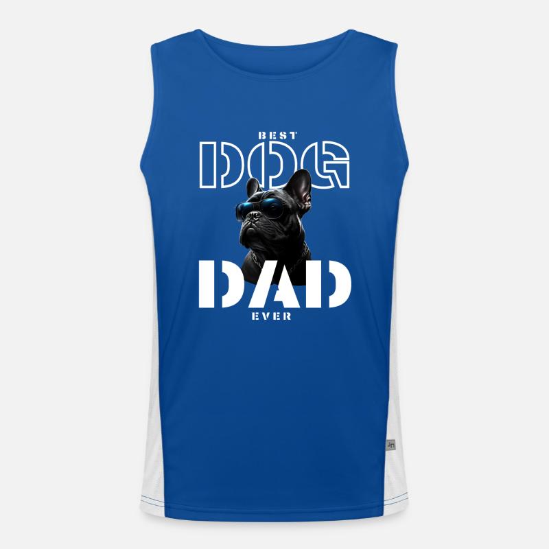 Daddy Dog Men's Functional Contrast Tank Top 