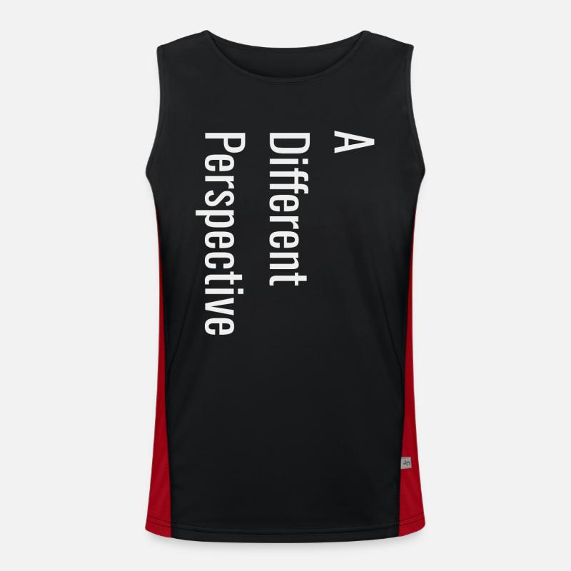 A Different Perspective Men's Functional Contrast Tank Top 
