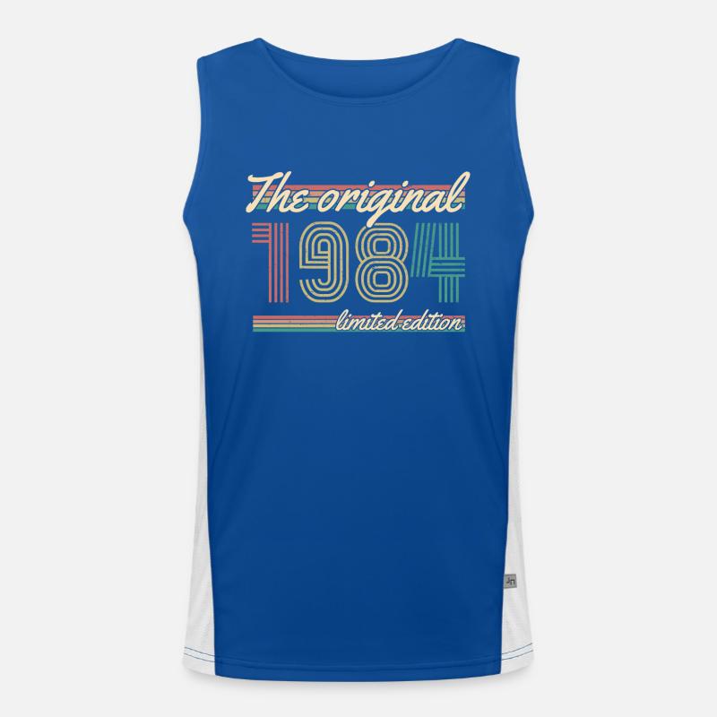 1984 ST Die originale limitierte Auflage Funktionelles Kontrast-Tank Top für Männer 