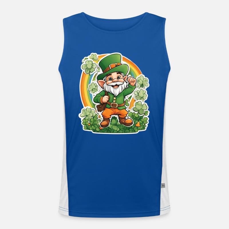 Saint Patrick 3 Débardeur respirant contrasté Homme 