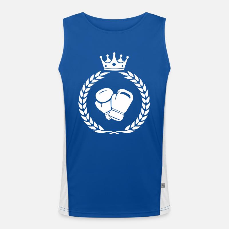 Couronne de boxe Débardeur respirant contrasté Homme 