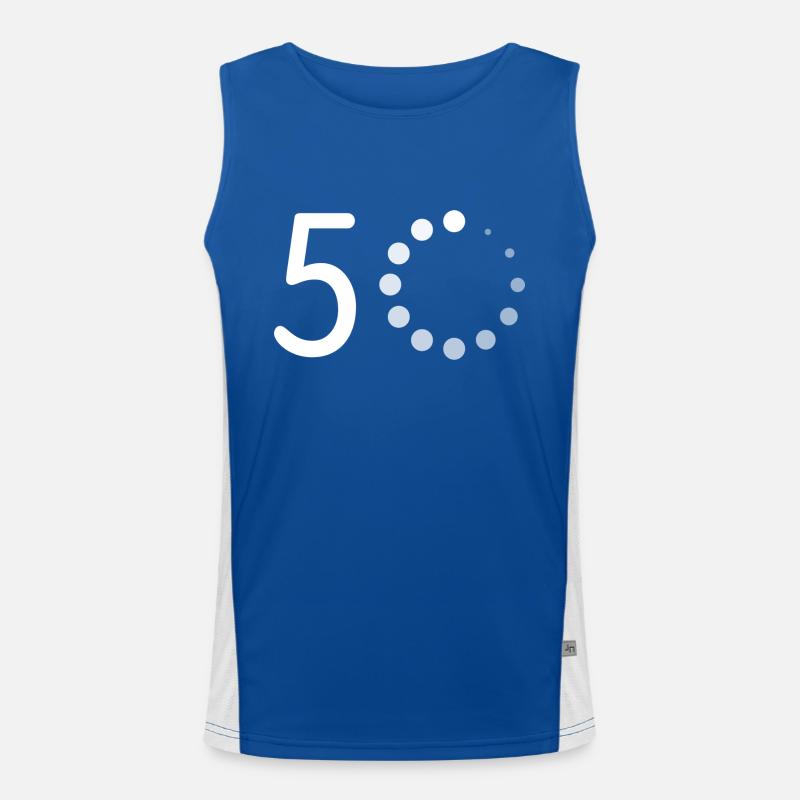 50 (loading) Men's Functional Contrast Tank Top 