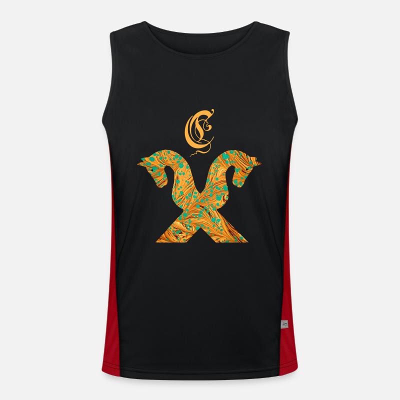 pignon de cheval e 95 c Débardeur respirant contrasté Homme 