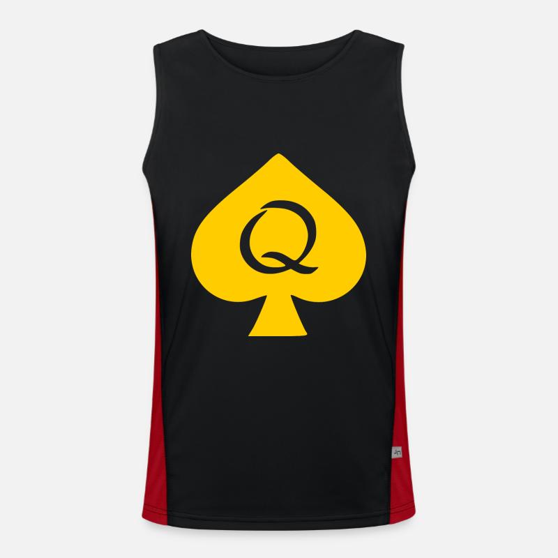 PIK-DAME Funktionelles Kontrast-Tank Top für Männer 