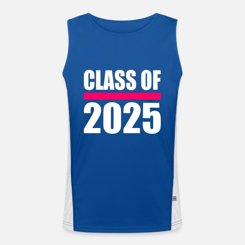 Class of 2025 Débardeur respirant contrasté Homme 