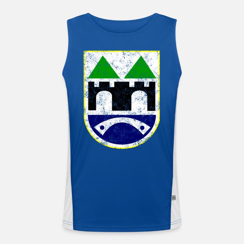 Sarajevo Funktionelles Kontrast-Tank Top für Männer 