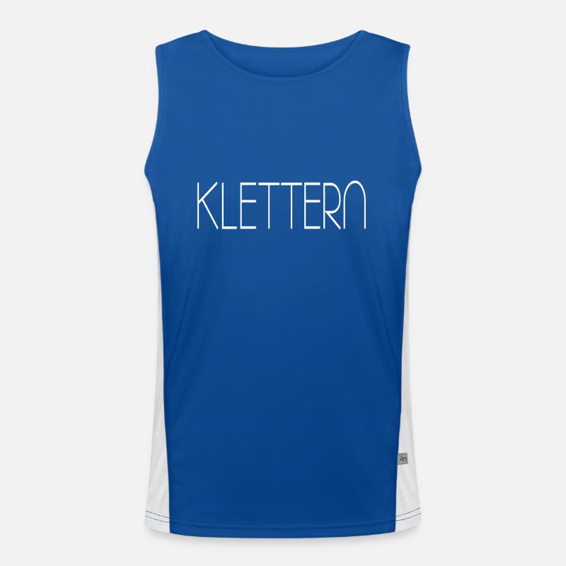 klettern Funktionelles Kontrast-Tank Top für Männer 