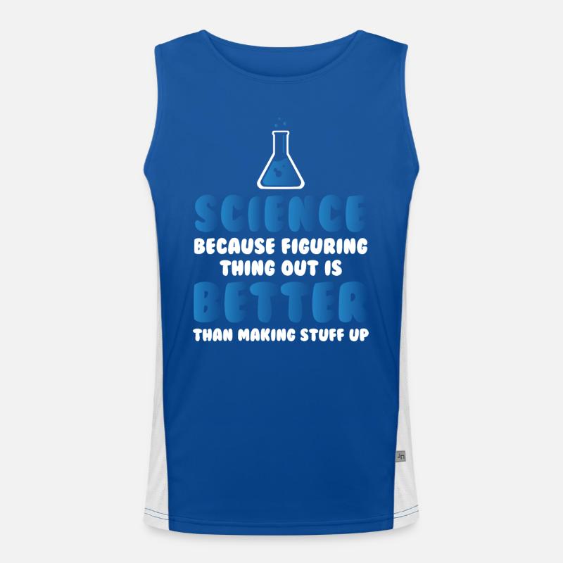 Comprendre les choses en science1 Débardeur respirant contrasté Homme 