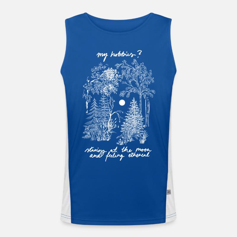 MY HOBBIES? Men's Functional Contrast Tank Top 