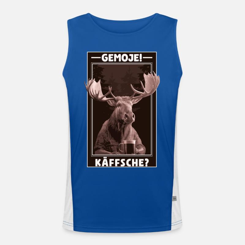 Gemoje_Kaeffsche_02 Débardeur respirant contrasté Homme 