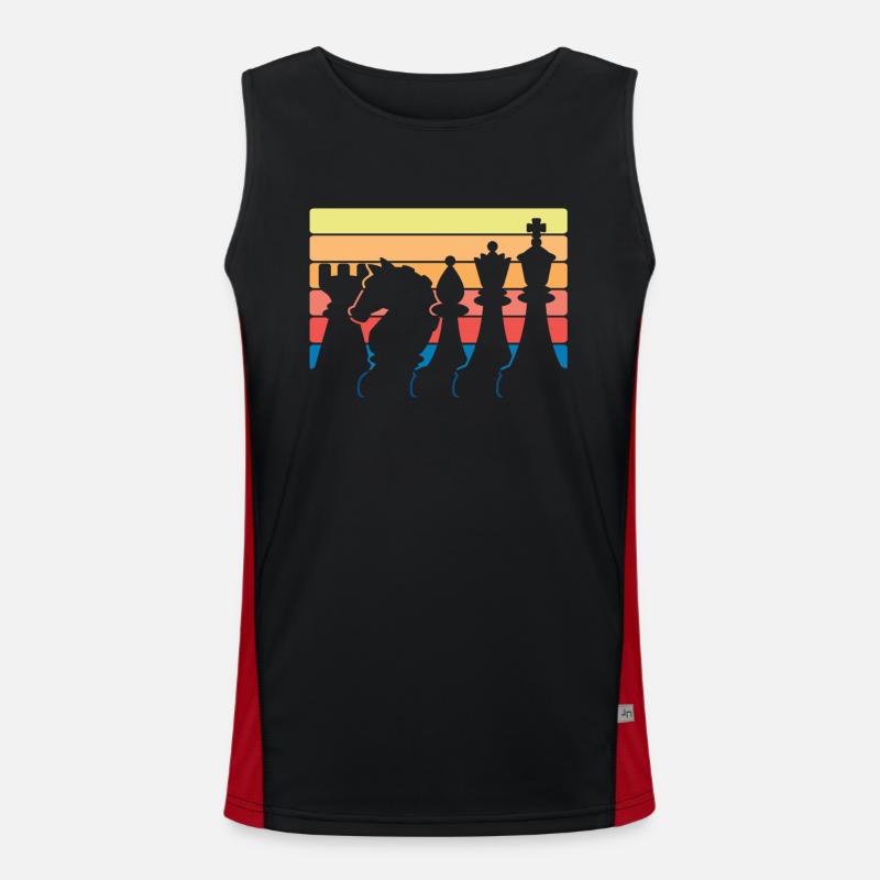 Chess Men's Functional Contrast Tank Top 