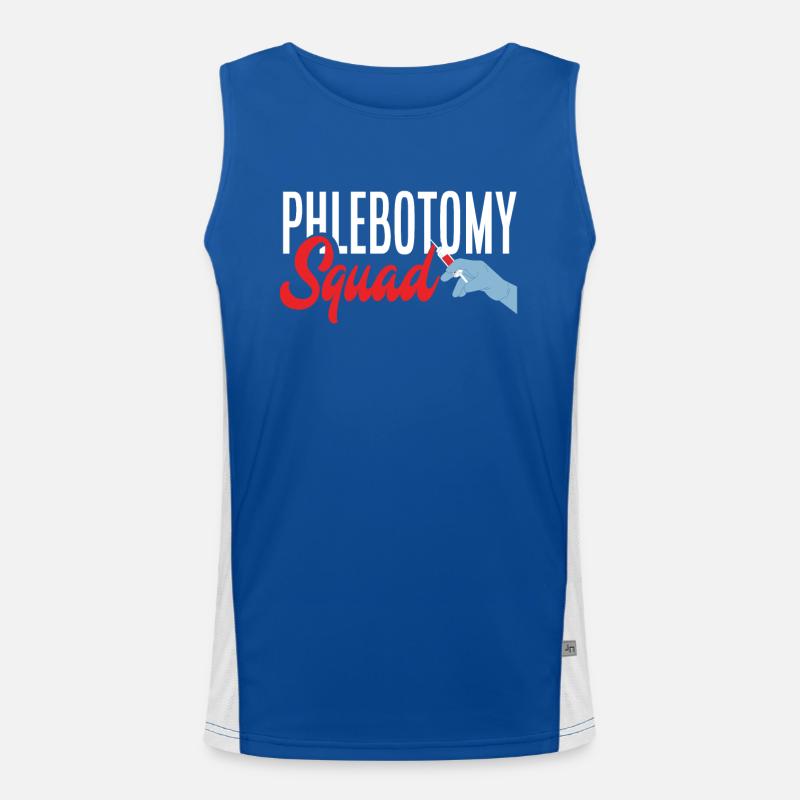 Puncture force Men's Functional Contrast Tank Top 