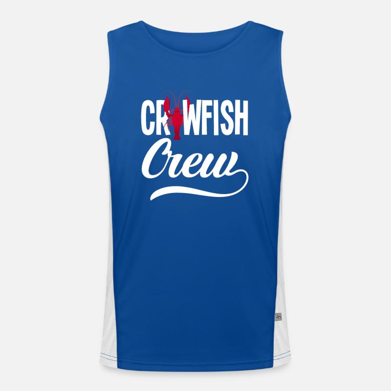 Lobster Team Men's Functional Contrast Tank Top 