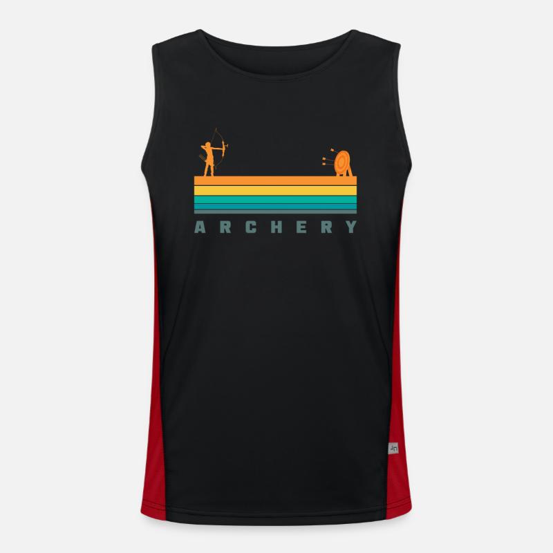 Retro Archery Men's Functional Contrast Tank Top 