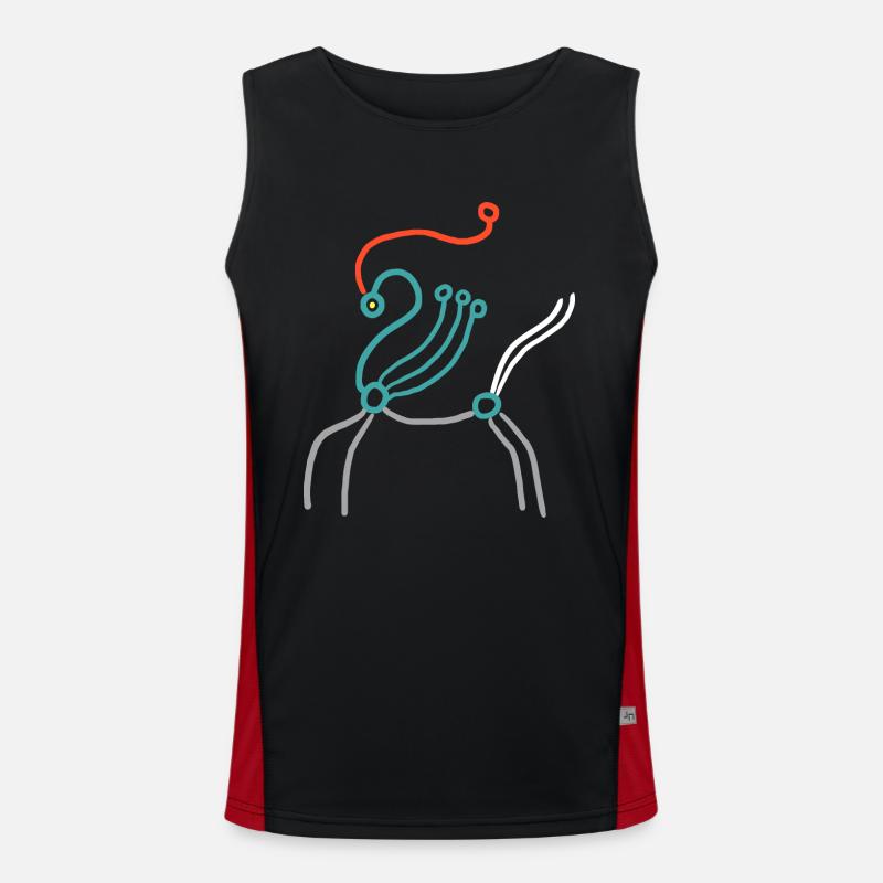 Avatar du cheval Débardeur respirant contrasté Homme 