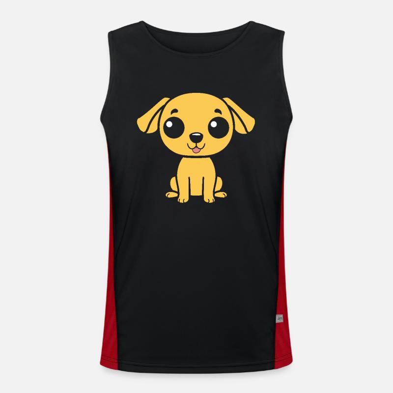 Chiweenie Men's Functional Contrast Tank Top 