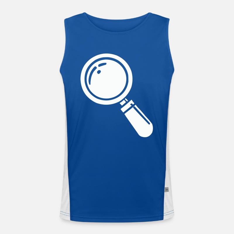 lupe Funktionelles Kontrast-Tank Top für Männer 