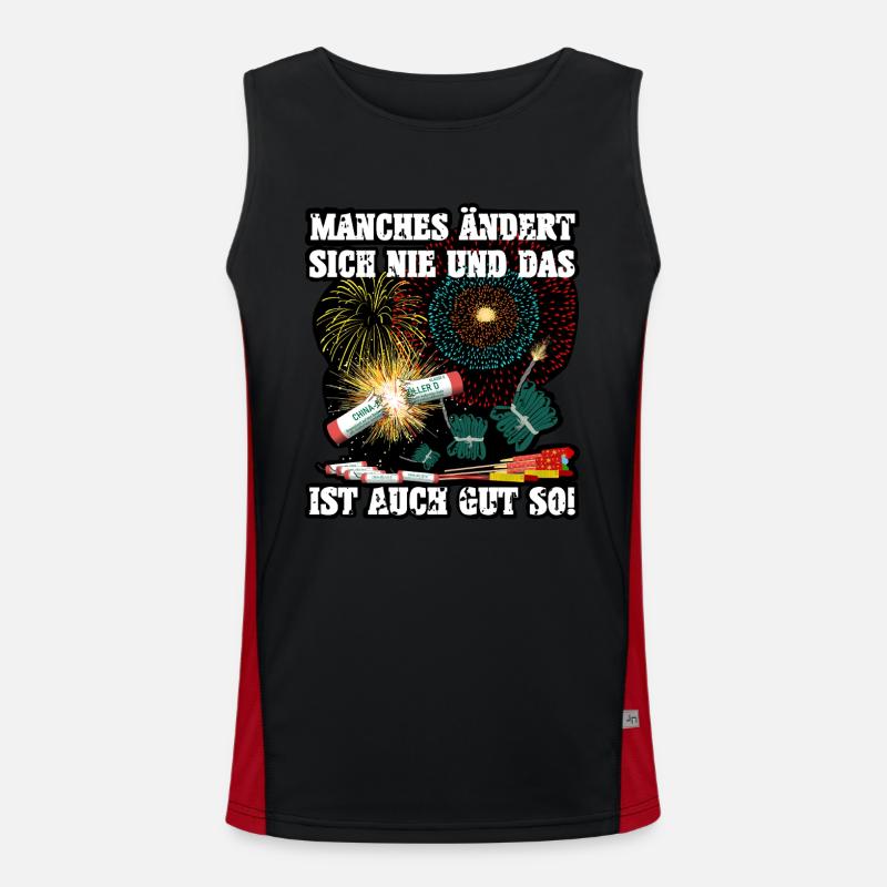 Pyro Débardeur respirant contrasté Homme 