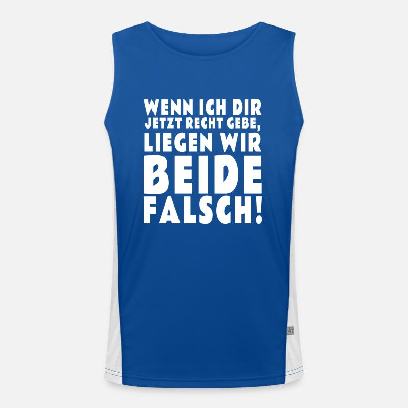 Right Men's Functional Contrast Tank Top 