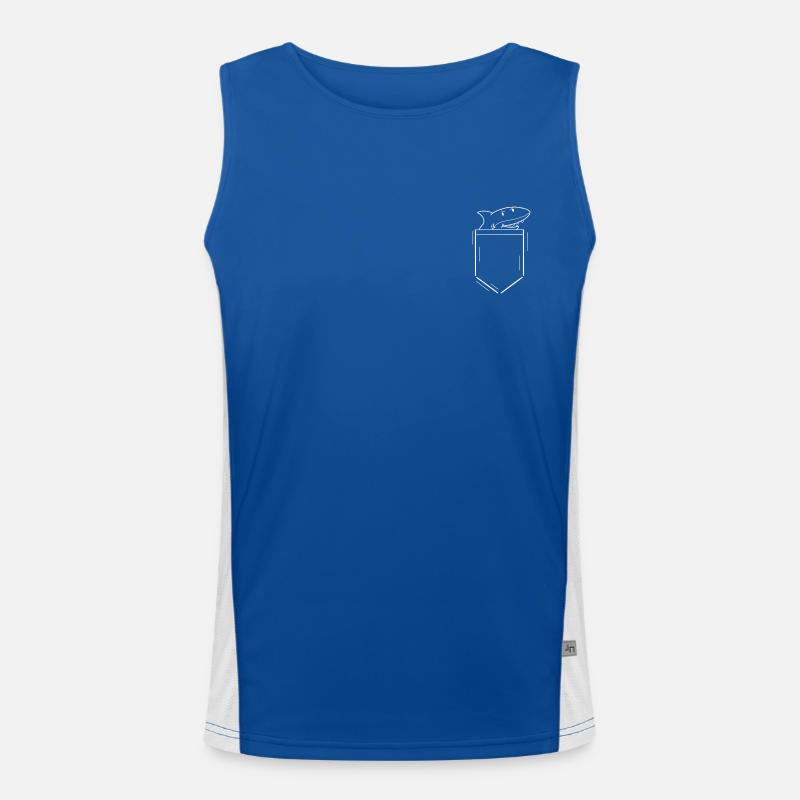 Hai Funktionelles Kontrast-Tank Top für Männer 