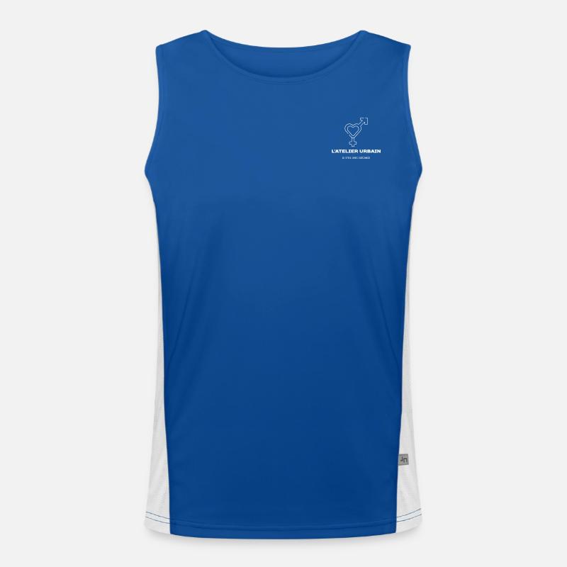 The Urban Workshop Men's Functional Contrast Tank Top 