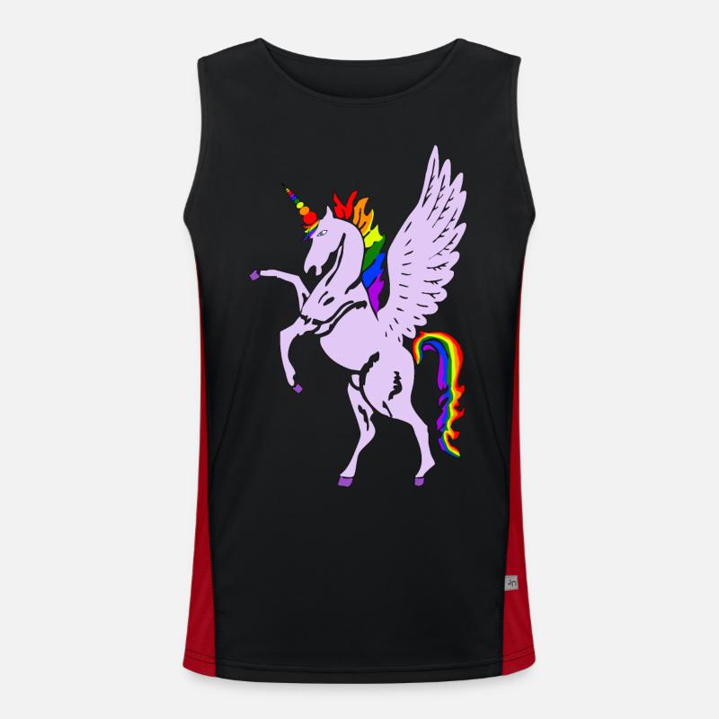 Licorne Débardeur respirant contrasté Homme 