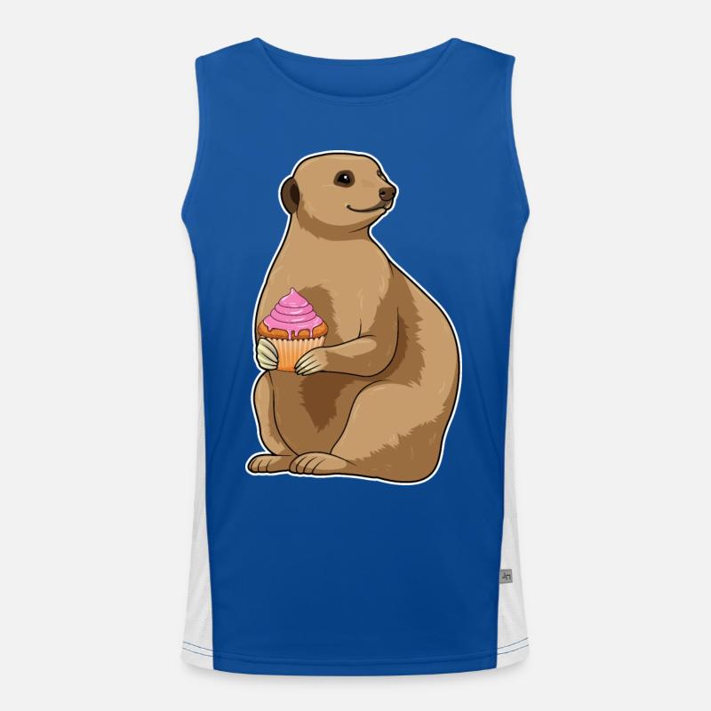 Muffin suricate Débardeur respirant contrasté Homme 