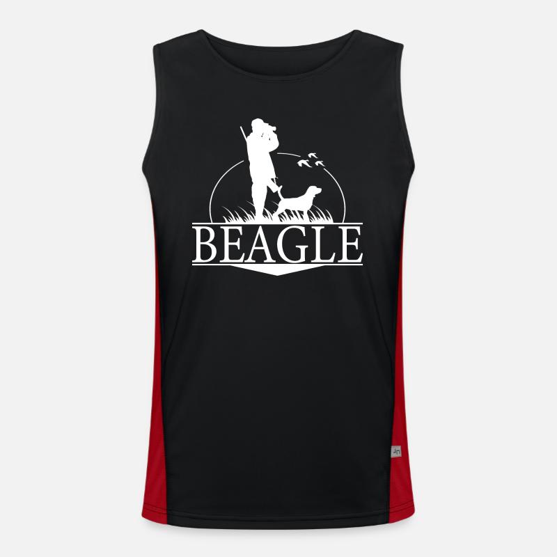BEAGLE Chiens de chasse Chiens de chasse Chiens de chasse Wilsigns Débardeur respirant contrasté Homme 