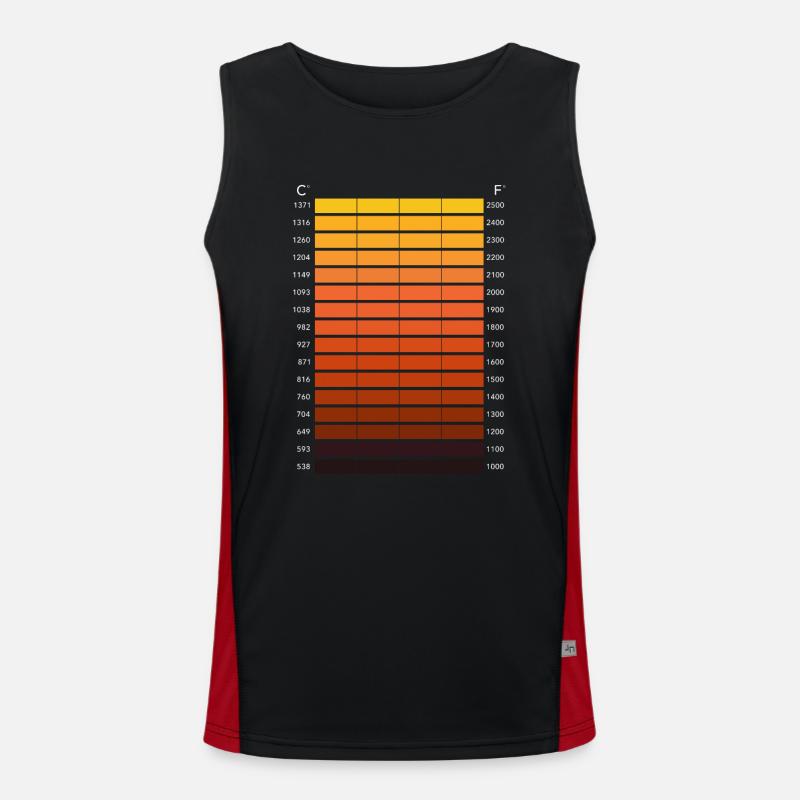 Forging Blacksmith Farrier Gift Men's Functional Contrast Tank Top 