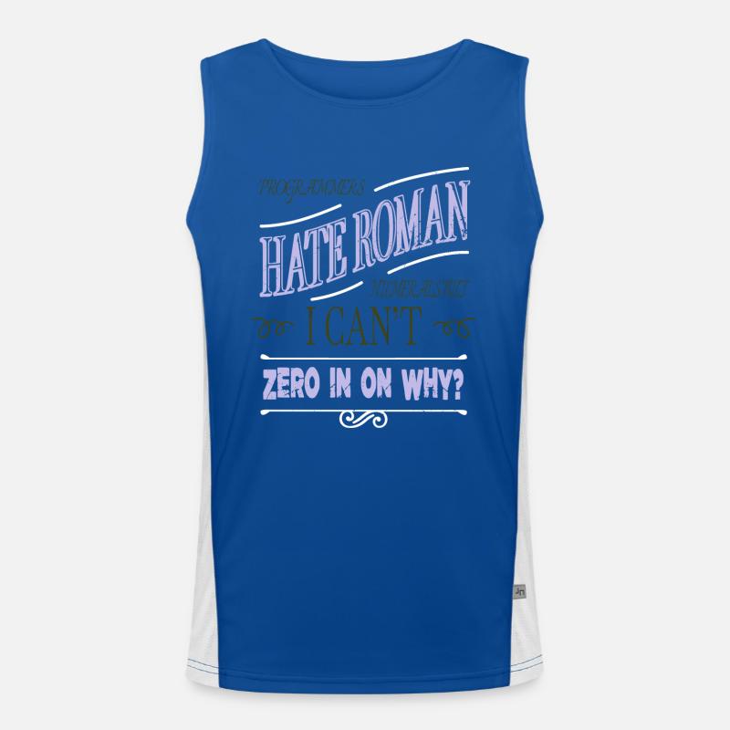 développeur pc fullstack Débardeur respirant contrasté Homme 