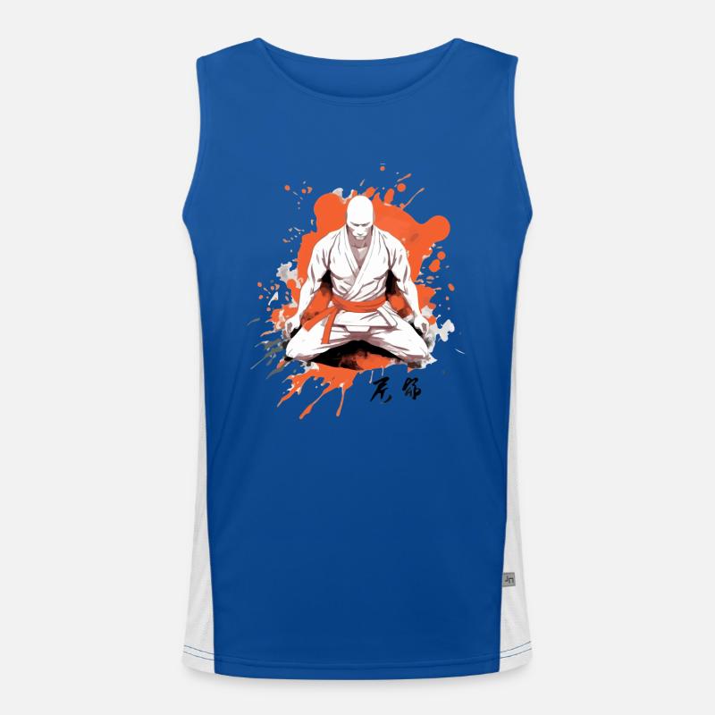 The fighter Men's Functional Contrast Tank Top 