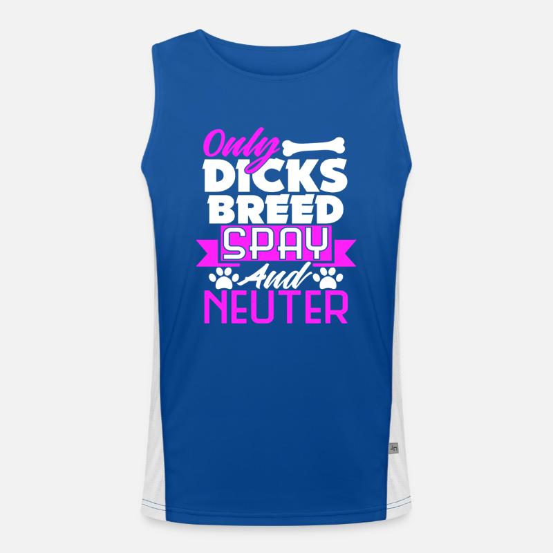 Rescue Dog Men's Functional Contrast Tank Top 
