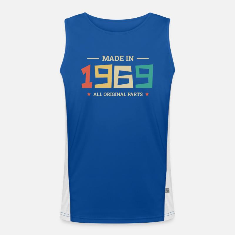 Legendary Since 1969 Original 1969 Men's Functional Contrast Tank Top 