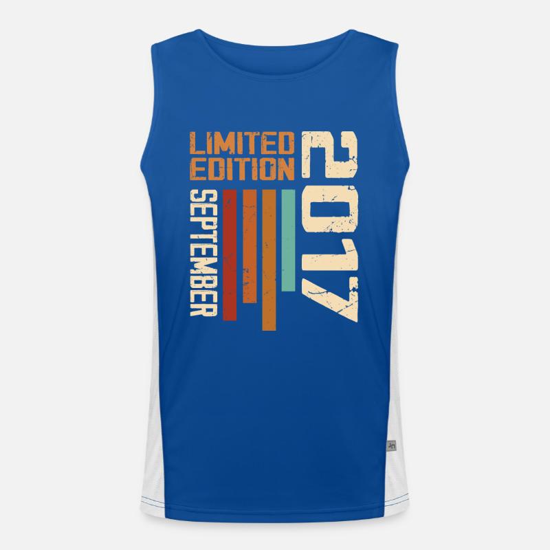 September 2017 Originelle Geschenkidee zum Geburtstag Funktionelles Kontrast-Tank Top für Männer 