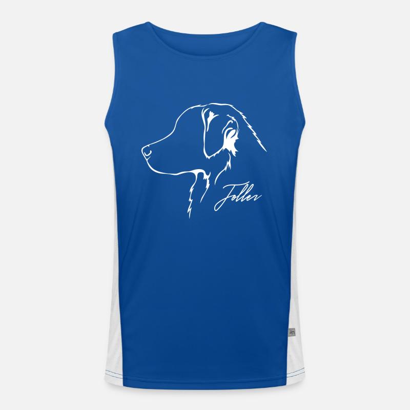 GREAT Profile Dogs Dog Wilsigns Men's Functional Contrast Tank Top 