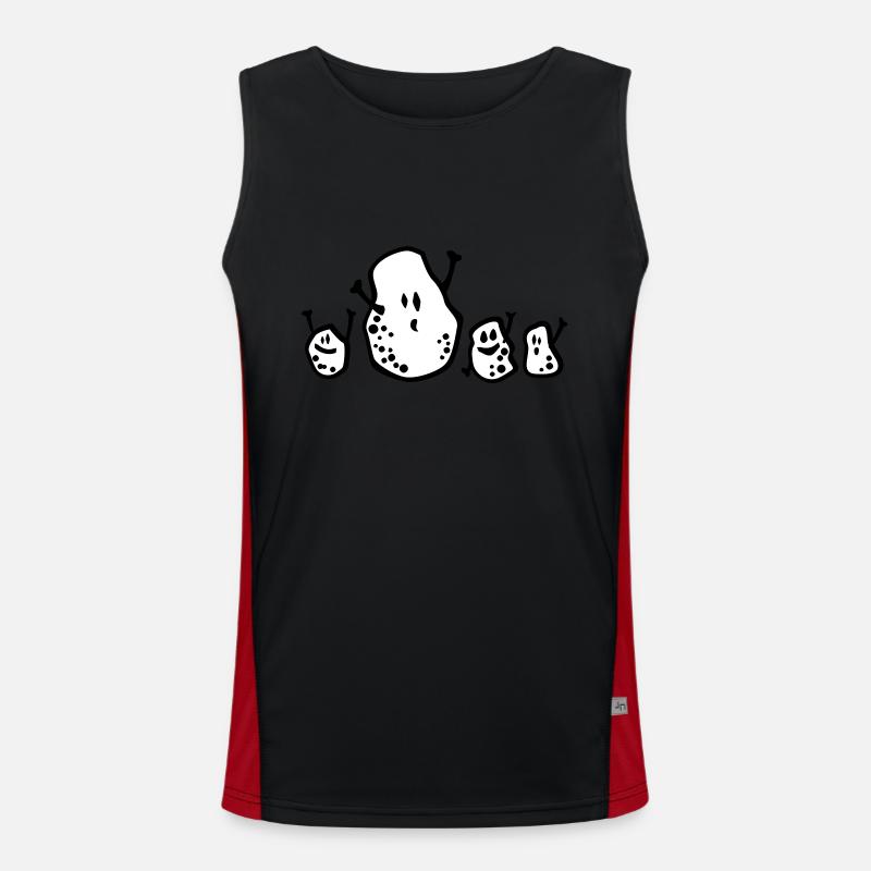 potatoes Men's Functional Contrast Tank Top 