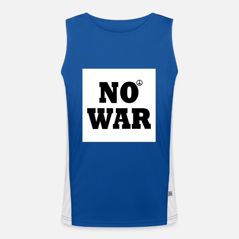 No war Débardeur respirant contrasté Homme 