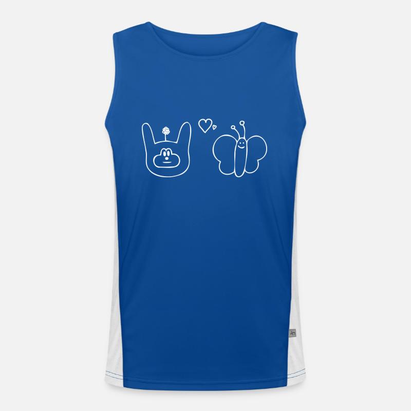 butterfly Men's Functional Contrast Tank Top 
